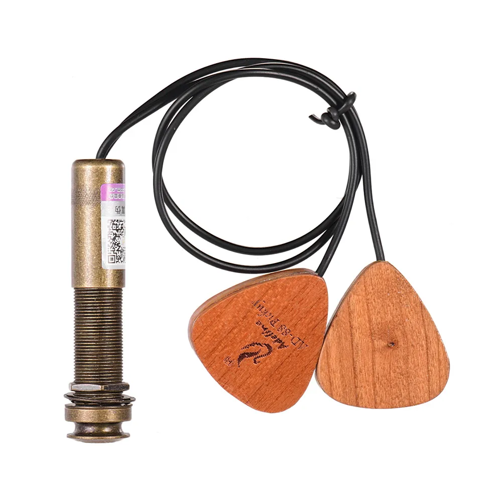 Adeline AD-88 High Sensitive Guitar Pickup Transducer Dual Pickups for Acoustic Classic Folk Guitar Ukulele Violin Mandolin
Adeline AD-88 High Sensitive Guitar Pickup Transducer Dual Pickups for Acoustic Classic Folk Guitar Ukulele Violin Mandolin