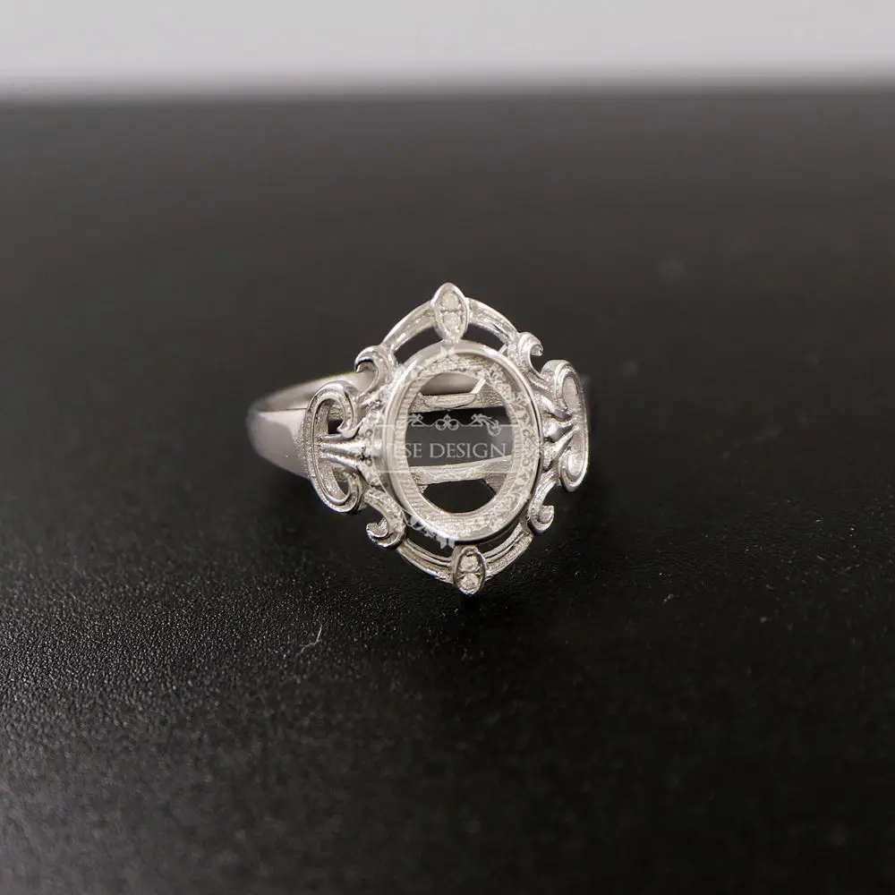 8x10MM oval zirconia 925 sterling silver ring bezel basic ring size diameter 18mm DIY adjustable ring setting 1223081
8x10MM oval zirconia 925 sterling silver ring bezel basic ring size diameter 18mm DIY adjustable ring setting 1223081