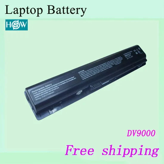 Фото Аккумулятор для ноутбука HP серии dv9500 dv9600 dv9700 7200 мАч 12 Ячеек|battery for hp|for hphp battery |