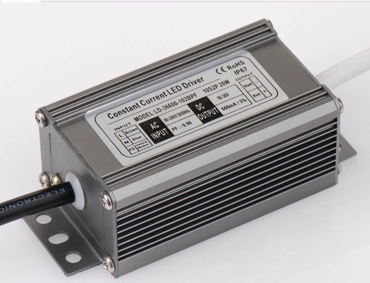 Eco-friendly rohs AC 90/260V to DC 18-36v 600ma 20W 3528 5050 SMD LED Light Driver Power Supply DIY Waterproof Transformer 20W
Eco-friendly rohs AC 90/260V to DC 18-36v 600ma 20W 3528 5050 SMD LED Light Driver Power Supply DIY Waterproof Transformer 20W