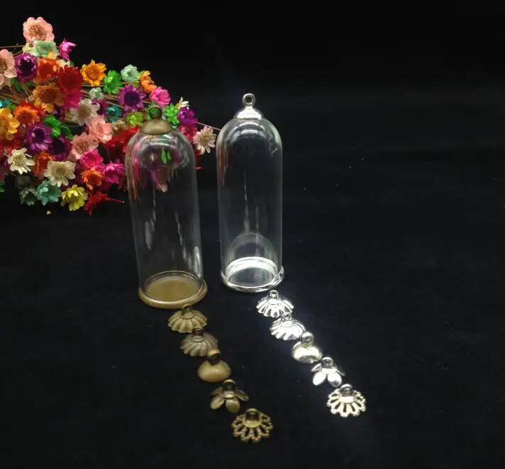 20sets/lot silver/bronze plated clear small Dome Cloche Glass Bottle Pendant,glass tube necklace,glass globe necklace jewelry
20sets/lot silver/bronze plated clear small Dome Cloche Glass Bottle Pendant,glass tube necklace,glass globe necklace jewelry