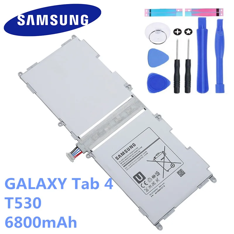 Оригинальный аккумулятор для планшета Samsung GALAXY Tab 4 10 1 " SM T530 T531 T533 T535 T537 P5220 EB BT530FBC