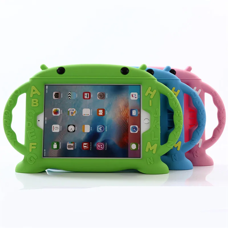 For Apple Ipad Air Silicone Durable Shockproof Rubber Case For Ipad 5 Funda Coque Children Kids Handle Stand Protective Cover
For Apple Ipad Air Silicone Durable Shockproof Rubber Case For Ipad 5 Funda Coque Children Kids Handle Stand Protective Cover