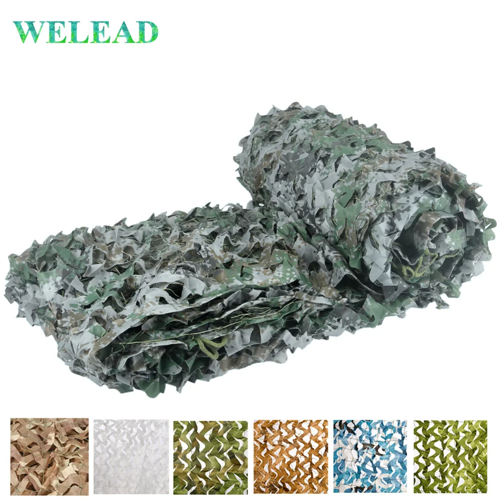 Welead 2m X 7m Reinforced Camouflage Nets Gazebo Army Camo Hiding Garden Decor Shade Hunting Birding Outdoor Awnings 2x7 2x7M
Welead 2m X 7m Reinforced Camouflage Nets Gazebo Army Camo Hiding Garden Decor Shade Hunting Birding Outdoor Awnings 2x7 2x7M