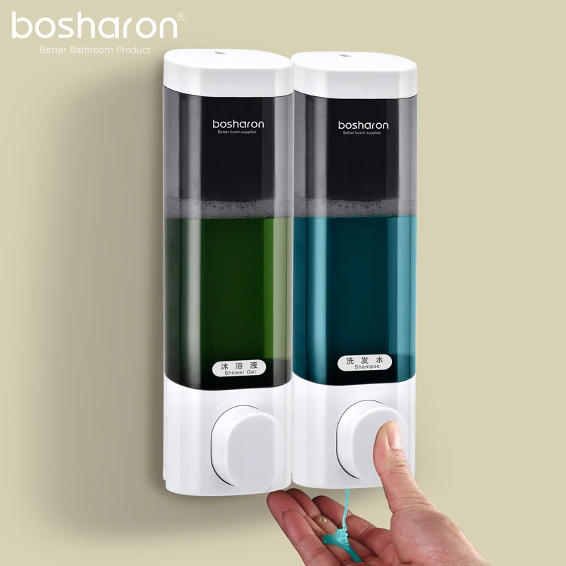 300ml Liquid Soap Dispenser Wall Mount Bathroom Accessories Plastic Shampoo Dispensers Kitchen Detergent Bath Shower Gel Bottle
300ml Liquid Soap Dispenser Wall Mount Bathroom Accessories Plastic Shampoo Dispensers Kitchen Detergent Bath Shower Gel Bottle
