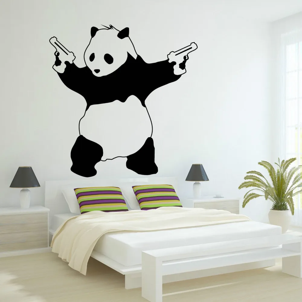 NEW Large Bad Panda Banksy Gangster Guns Wall Art Decal Vinyl Sticker For Bedroom
NEW Large Bad Panda Banksy Gangster Guns Wall Art Decal Vinyl Sticker For Bedroom