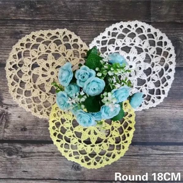 Modern Cotton Lace Cup Coffee Tablecloth Mats Pad Handmade Crochet Flowers Wedding Doily For Home Decorative Table Pad
Modern Cotton Lace Cup Coffee Tablecloth Mats Pad Handmade Crochet Flowers Wedding Doily For Home Decorative Table Pad