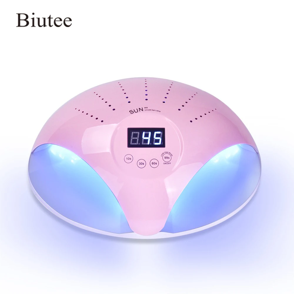 Светодиодная лампа для сушки ногтей Buitee светодиоды отверждения УФ-гель с