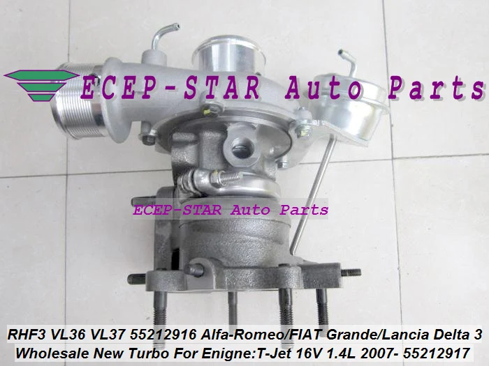 Турбина RHF3 VL36 VL37 55212916 55212917 Турбокомпрессор Для MiTo Grande Punto Bravo T Jet 16V 1.4L 1368ccm 198A4000 88kw