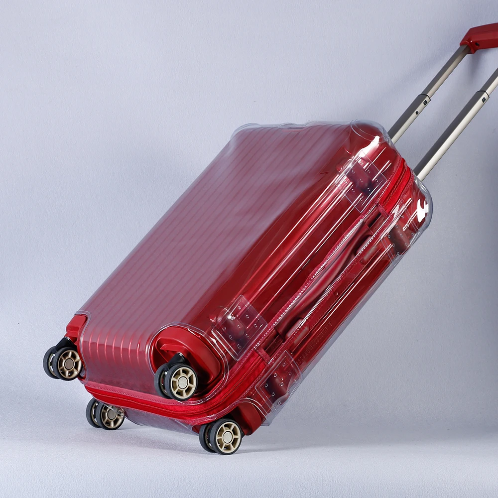 RainVillage luggage covers Suitcase Cover Clear Luggage Protector Transparent PVC with Zipper for Rimowa Salsa Deluxe
RainVillage luggage covers Suitcase Cover Clear Luggage Protector Transparent PVC with Zipper for Rimowa Salsa Deluxe