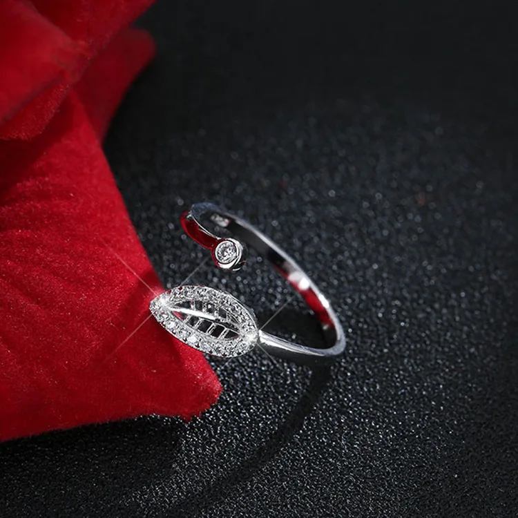 Кольцо из стерлингового серебра S925 в японском и корейском стиле со свежими