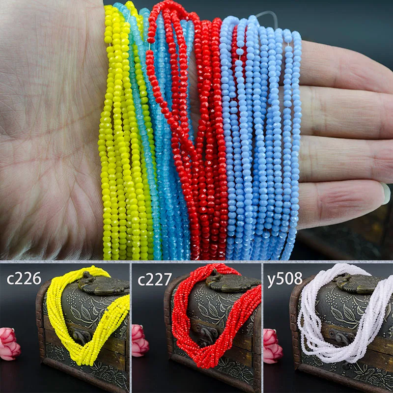 Hot Sale Competitive Price New Design 5A Quality!!! 2MM 195 Piece/lot Bicone Crystal Beads Cut Faceted Round Glass Bead
Hot Sale Competitive Price New Design 5A Quality!!! 2MM 195 Piece/lot Bicone Crystal Beads Cut Faceted Round Glass Bead