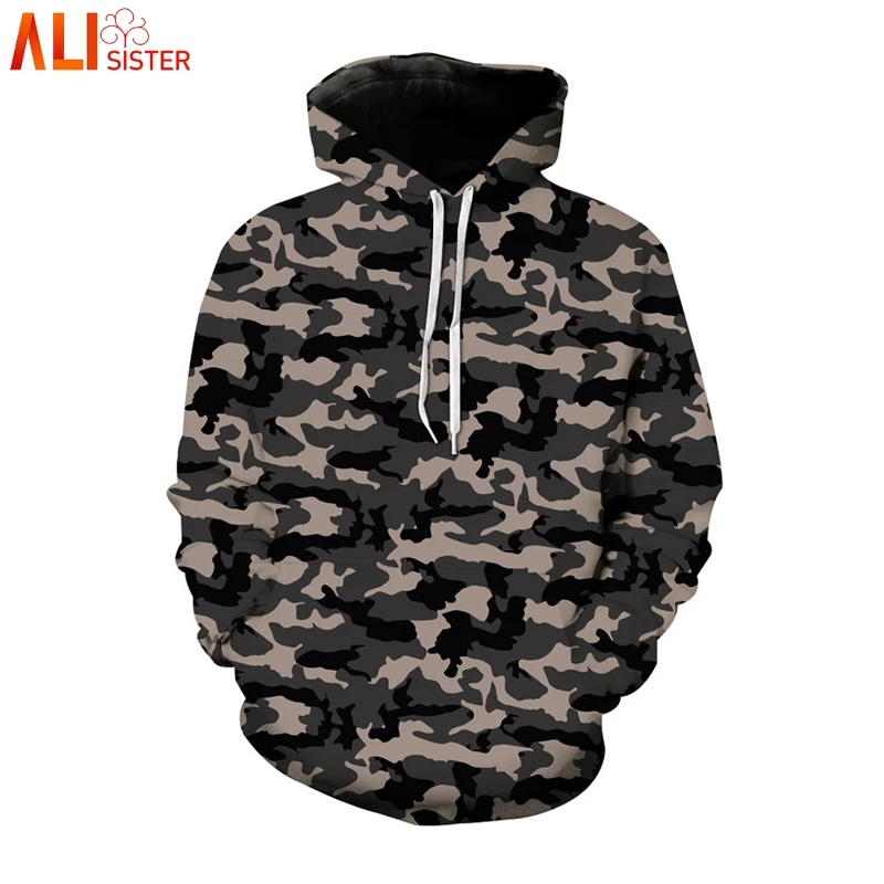 Alisister Camouflage Hoodies Mens New Fashion Sweatshirt Male Camo Hoody Hip Hop Autumn Winter Military Hoodie EUR Size 2XL
Alisister Camouflage Hoodies Mens New Fashion Sweatshirt Male Camo Hoody Hip Hop Autumn Winter Military Hoodie EUR Size 2XL