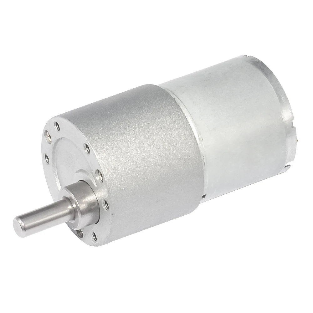 DC Motor 37mm Geared Motor DC 12V 40/50/90rpm 2.5W 0.3A High Torque 2.5W Small Size DC Brush Gear Motor For DIY Hobby 37GB3530
DC Motor 37mm Geared Motor DC 12V 40/50/90rpm 2.5W 0.3A High Torque 2.5W Small Size DC Brush Gear Motor For DIY Hobby 37GB3530