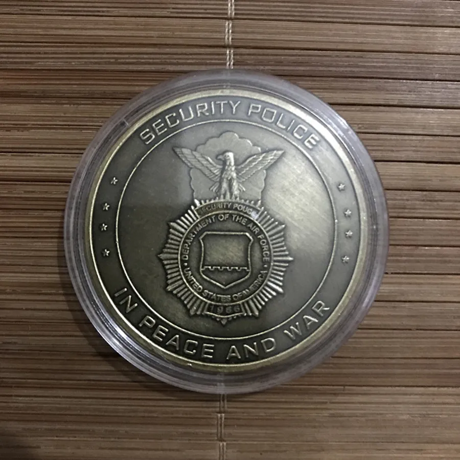 U.S. Air Force - Saint Michael / Security Police - USAF Challenge Coin,Free Shipping
U.S. Air Force - Saint Michael / Security Police - USAF Challenge Coin,Free Shipping