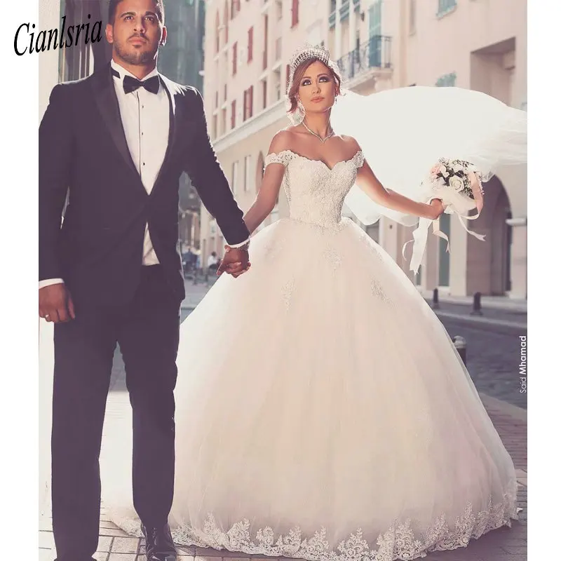 Vestido De Noiva Princesa Beading Off Shoulder Wedding Dress sweetheart Lace Appliques Wedding Gown robe mariee mariage
Vestido De Noiva Princesa Beading Off Shoulder Wedding Dress sweetheart Lace Appliques Wedding Gown robe mariee mariage