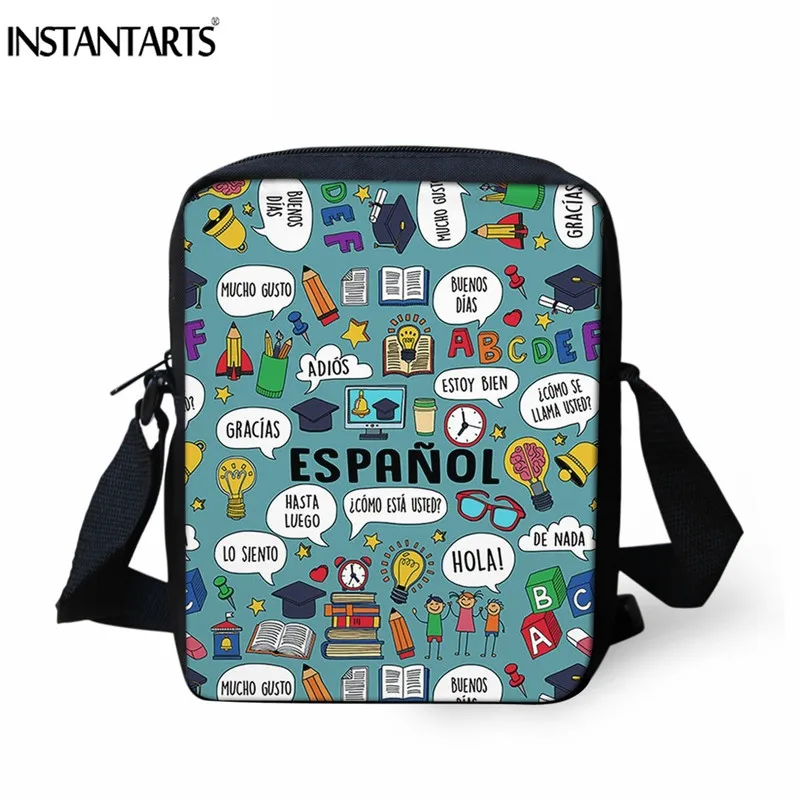 INSTANTARTS Spanish Teacher Prints Women Handbags Fashion Casual Canvas Ladies Tote Shoulder Bags Luxury Bags for Women Daypack
INSTANTARTS Spanish Teacher Prints Women Handbags Fashion Casual Canvas Ladies Tote Shoulder Bags Luxury Bags for Women Daypack