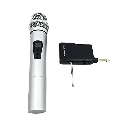 Ручной FM Беспроводной микрофон (3 5 мм Jack) внешний для видеокамеры Цифровые
