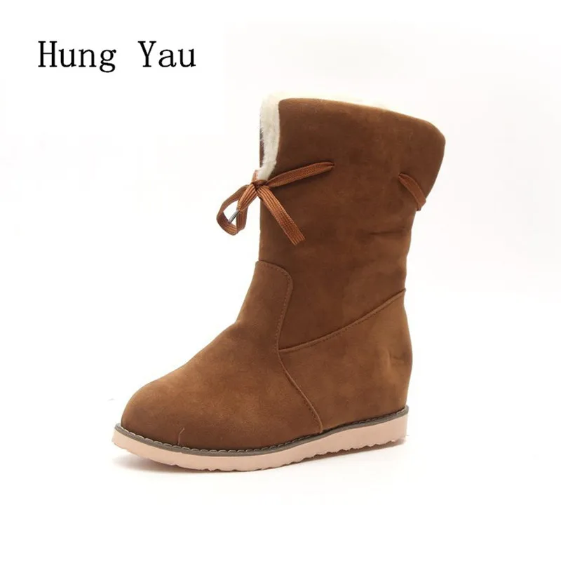 Women Snow Boots Ankle 2018 Winter Warm Female Casual Shoes Woman Flat Fashion Height Increasing Platform Plus Size 35-42
Women Snow Boots Ankle 2018 Winter Warm Female Casual Shoes Woman Flat Fashion Height Increasing Platform Plus Size 35-42