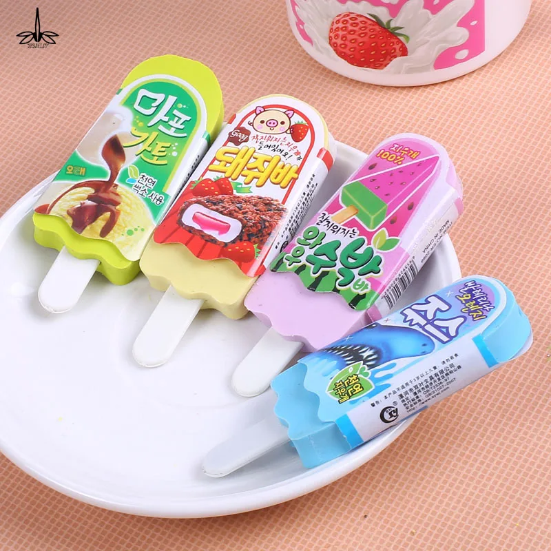 1PC Kawaii Ice Cream Rubber Eraser 3d Pencil Eraser for Kids Gift Correction Tool School Stationery Supplies Creative Gift
1PC Kawaii Ice Cream Rubber Eraser 3d Pencil Eraser for Kids Gift Correction Tool School Stationery Supplies Creative Gift