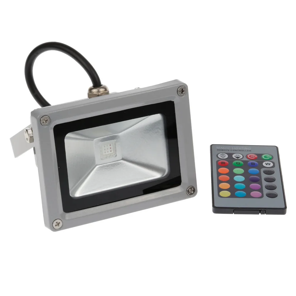 10 Вт 20 30 50 RGB светодиодные наружные прожекторы Светодиодный прожектор наружное
