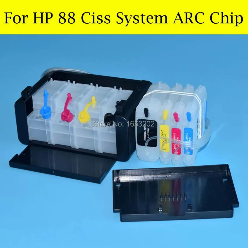 Popular 4 Color/Set HP88 Ciss System For HP L7590 L7650 L7680 L7681 K7580 K7680 K7780 K550/ K5400 Plotter With ARC Chip
Popular 4 Color/Set HP88 Ciss System For HP L7590 L7650 L7680 L7681 K7580 K7680 K7780 K550/ K5400 Plotter With ARC Chip