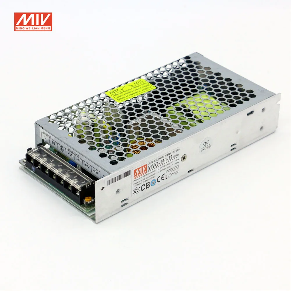 Constant Voltage DC 12V 12.5A 150W Led Driver Power Supply with TUV Certification Made in China
Constant Voltage DC 12V 12.5A 150W Led Driver Power Supply with TUV Certification Made in China