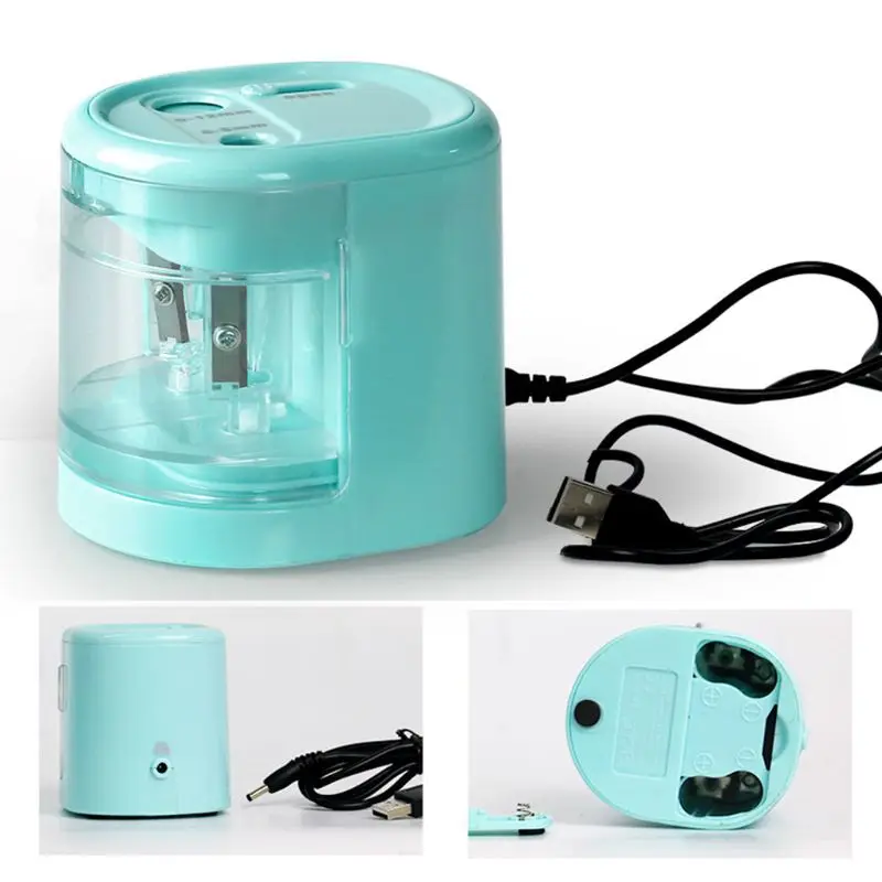 Electric Pencil Sharpener Innovative Automatic Smart Double Hole School Office Stationery Stationery Student Gift
Electric Pencil Sharpener Innovative Automatic Smart Double Hole School Office Stationery Stationery Student Gift