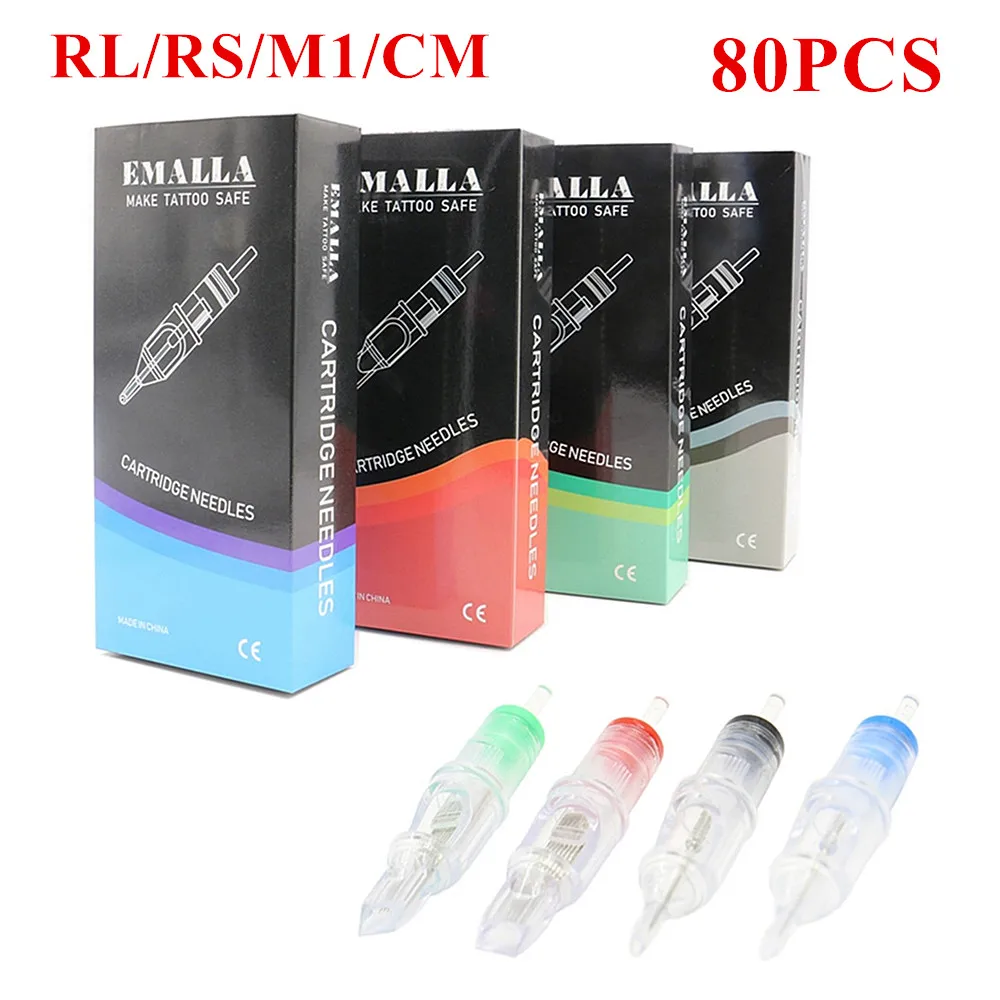 80PCS Mixed Size Tattoo Cartridge Needles Disposable Sterilized Tattoo Needles Tips For Permanent Makeup Tattoo Supplies
80PCS Mixed Size Tattoo Cartridge Needles Disposable Sterilized Tattoo Needles Tips For Permanent Makeup Tattoo Supplies