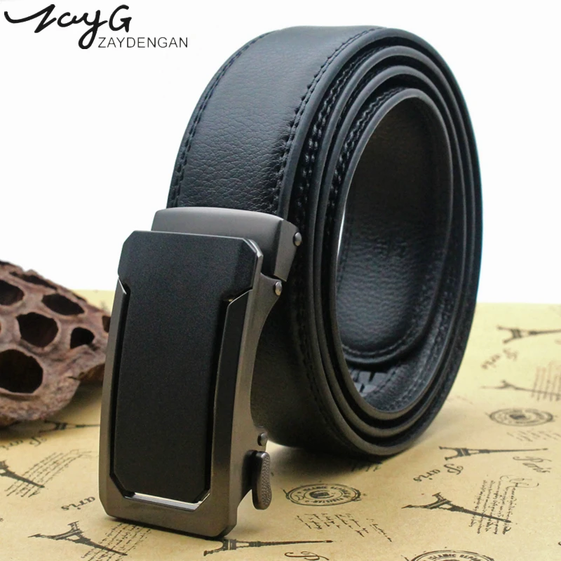 ZAYG Men Upscale black brown Car type metal Automatic buckle Belt Casual simplicity Belts Men Luxury Strap Male classic Belt
ZAYG Men Upscale black brown Car type metal Automatic buckle Belt Casual simplicity Belts Men Luxury Strap Male classic Belt