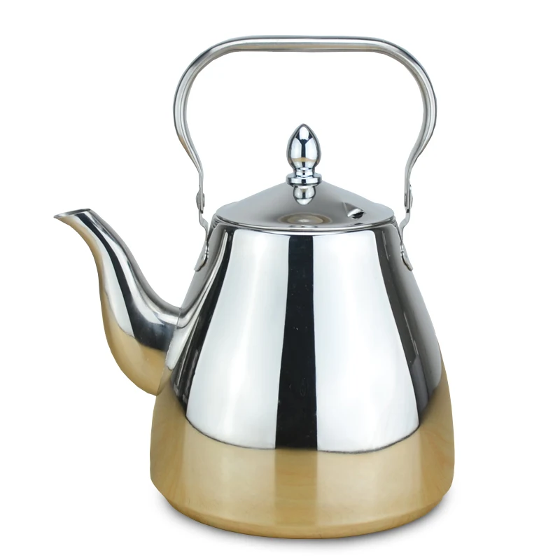 New Arrive 304 Stainless Steel Water Kettle Thicker Induction Cooker Tea Kettle Creative Tea Pot For Home Office 1.2L/1.5L/2L
New Arrive 304 Stainless Steel Water Kettle Thicker Induction Cooker Tea Kettle Creative Tea Pot For Home Office 1.2L/1.5L/2L