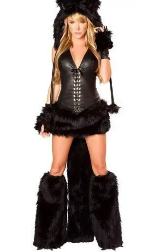 Hot Popular Furry Animal Costume 3S1103 Deluxe Black Cat Corset Costume Free Shipping Adult Cat Girl Cosplay Costume
Hot Popular Furry Animal Costume 3S1103 Deluxe Black Cat Corset Costume Free Shipping Adult Cat Girl Cosplay Costume