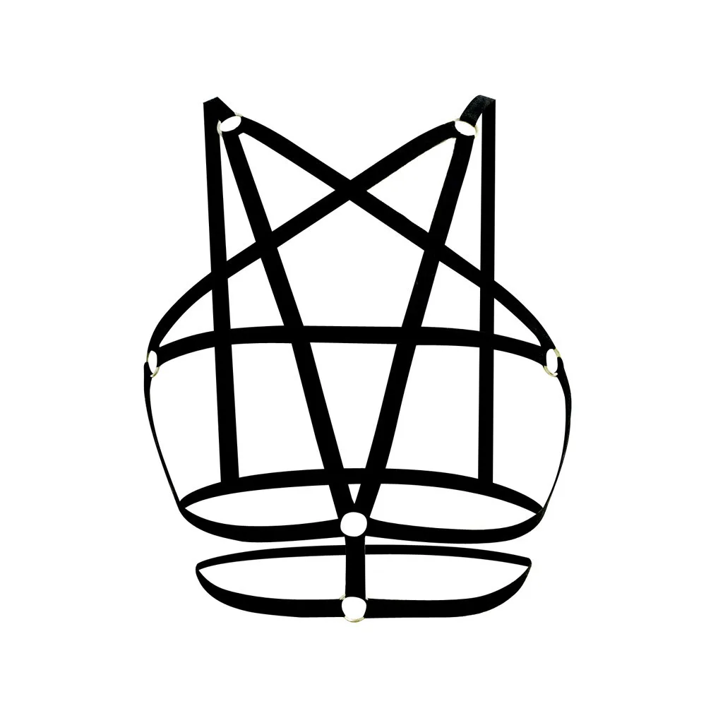 Alluring Women soft and comfortable Harness Bra Elastic Cage Bra Strappy Hollow Out Bra Bustier L50/0118
Alluring Women soft and comfortable Harness Bra Elastic Cage Bra Strappy Hollow Out Bra Bustier L50/0118