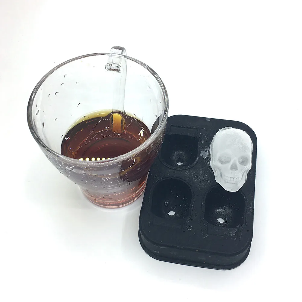 Skull Silicone Shaped Mold DIY Candy Ice Cream Popsicle Mold Pudding Soap Ice Cubes Moulds Halloween gift 12*8.5*5CM
Skull Silicone Shaped Mold DIY Candy Ice Cream Popsicle Mold Pudding Soap Ice Cubes Moulds Halloween gift 12*8.5*5CM