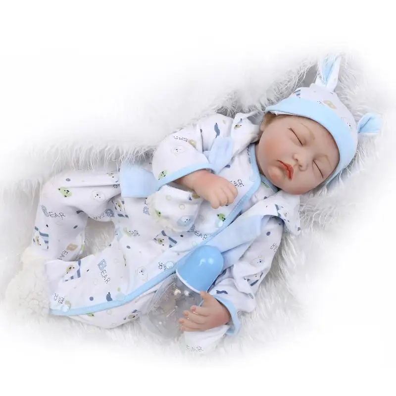 22inch 55cm Silicone Baby Reborn Dolls Lifelike Newborn Babies Toys Children Birthday Gift
22inch 55cm Silicone Baby Reborn Dolls Lifelike Newborn Babies Toys Children Birthday Gift