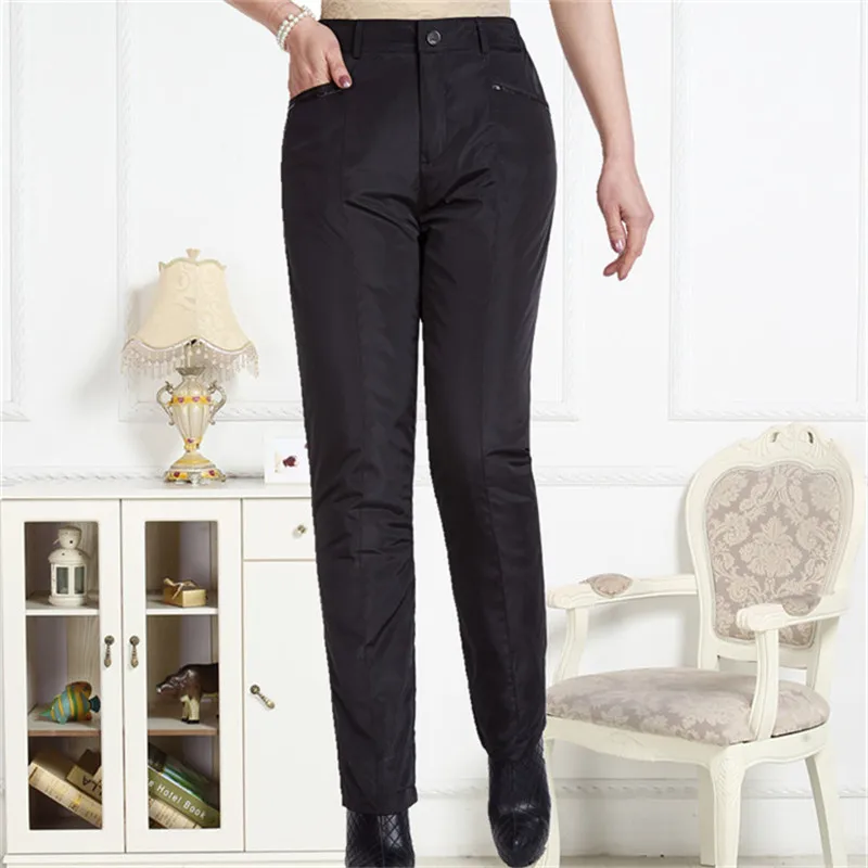 Woman Autumn Plus Size Solid High Straight Full Length 100% White Duck Down Pants Female Winter Oversized Warm Down Trousers
Woman Autumn Plus Size Solid High Straight Full Length 100% White Duck Down Pants Female Winter Oversized Warm Down Trousers