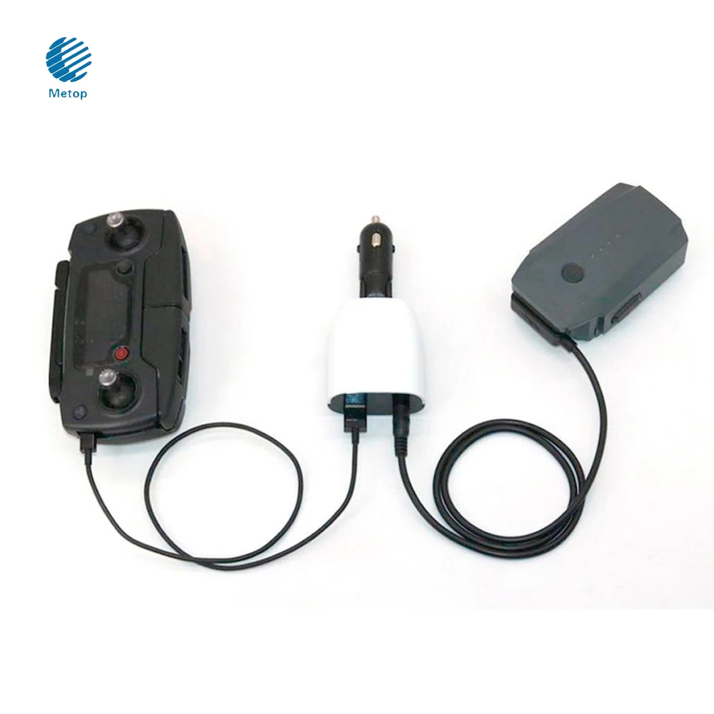 2in1 Intelligent Car Charger Adapter for DJI Mavic Pro Battery & Remote Controller 13.0V 6A Quick Charge with LCD Display
2in1 Intelligent Car Charger Adapter for DJI Mavic Pro Battery & Remote Controller 13.0V 6A Quick Charge with LCD Display