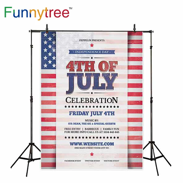 Funnytree backdrop for photographic studio Independence Day greeting card celebration party professional background photocall
Funnytree backdrop for photographic studio Independence Day greeting card celebration party professional background photocall