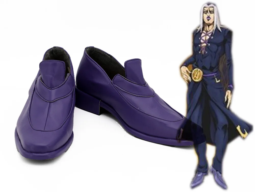 JoJo's Bizarre Adventure Cosplay Golden Wind Leone Abbacchio Cosplay Shoes Purple Boots Custom Made Any Size
JoJo's Bizarre Adventure Cosplay Golden Wind Leone Abbacchio Cosplay Shoes Purple Boots Custom Made Any Size