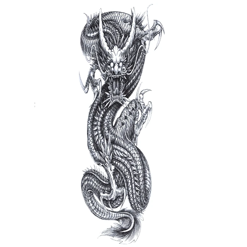 5pcs China Dragon Waterproof Temporary Tattoos Men Full Arm Harajuku Tattoo Sticker fake tattoo sleeves Flash Tattoo Art body
5pcs China Dragon Waterproof Temporary Tattoos Men Full Arm Harajuku Tattoo Sticker fake tattoo sleeves Flash Tattoo Art body