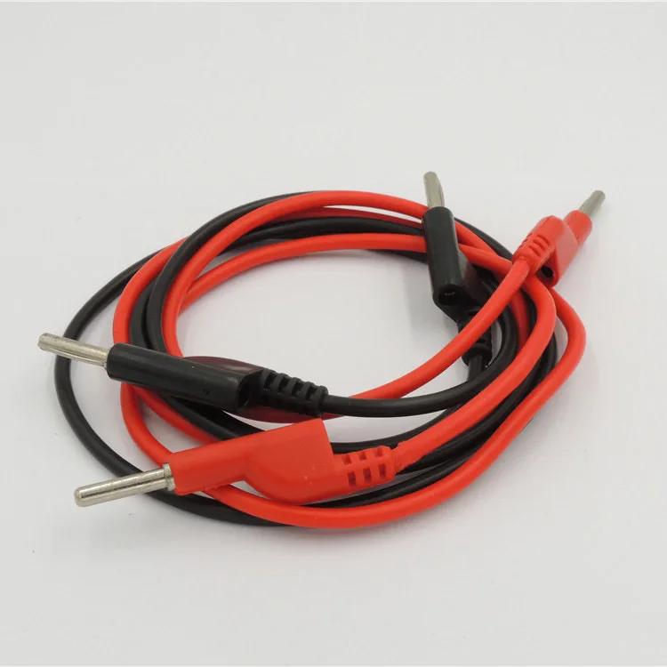 50pairs 4mm Dual Banana Plug Smooth Silicone Lead Test Cable For Multimeter 1m 5 Colors M/M 1M 15A
50pairs 4mm Dual Banana Plug Smooth Silicone Lead Test Cable For Multimeter 1m 5 Colors M/M 1M 15A