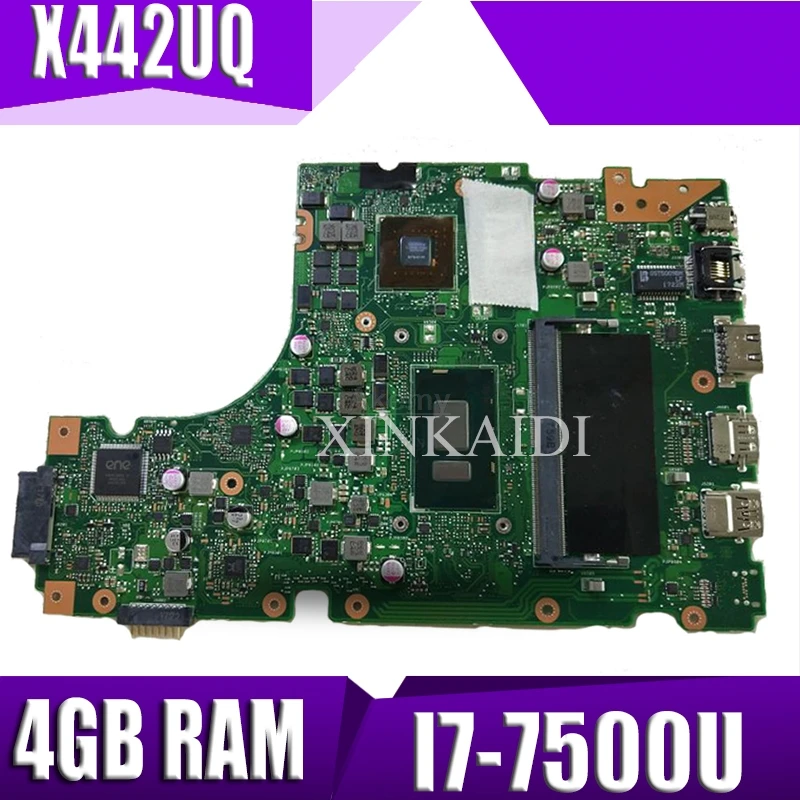 Laptop Motherboard For ASUS X442 X442U X442UR X442UQ X442UQK X442UQR Mainboard 100% Tested with I5-7200U cpu 4GB RAM
Laptop Motherboard For ASUS X442 X442U X442UR X442UQ X442UQK X442UQR Mainboard 100% Tested with I5-7200U cpu 4GB RAM