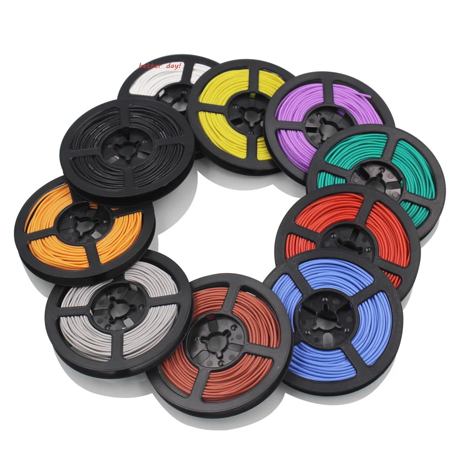 20 meters 65.6 ft 24AWG flexible silicone wire tinned copper wire and cable stranded wire 10 color optional DIY wire connection
20 meters 65.6 ft 24AWG flexible silicone wire tinned copper wire and cable stranded wire 10 color optional DIY wire connection