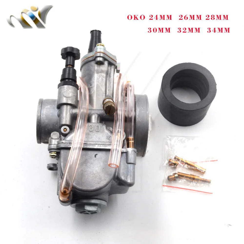 OKO 24 26 28 30 32 34 OKO24 PWK Carb. Racing Carburetor Scooter JOG DIO KR150 RTL250 CR80 CR85R CR125 NSR50 NSR80 DT100 125 175
OKO 24 26 28 30 32 34 OKO24 PWK Carb. Racing Carburetor Scooter JOG DIO KR150 RTL250 CR80 CR85R CR125 NSR50 NSR80 DT100 125 175