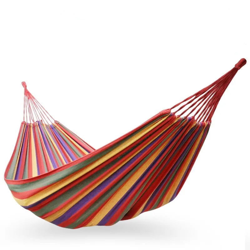 3 Sizes Outdoor Hammock Outdoor Sports Home Travel Camping Swing Canvas Stripe Hang Bed Single & Double Person Hammock
3 Sizes Outdoor Hammock Outdoor Sports Home Travel Camping Swing Canvas Stripe Hang Bed Single & Double Person Hammock