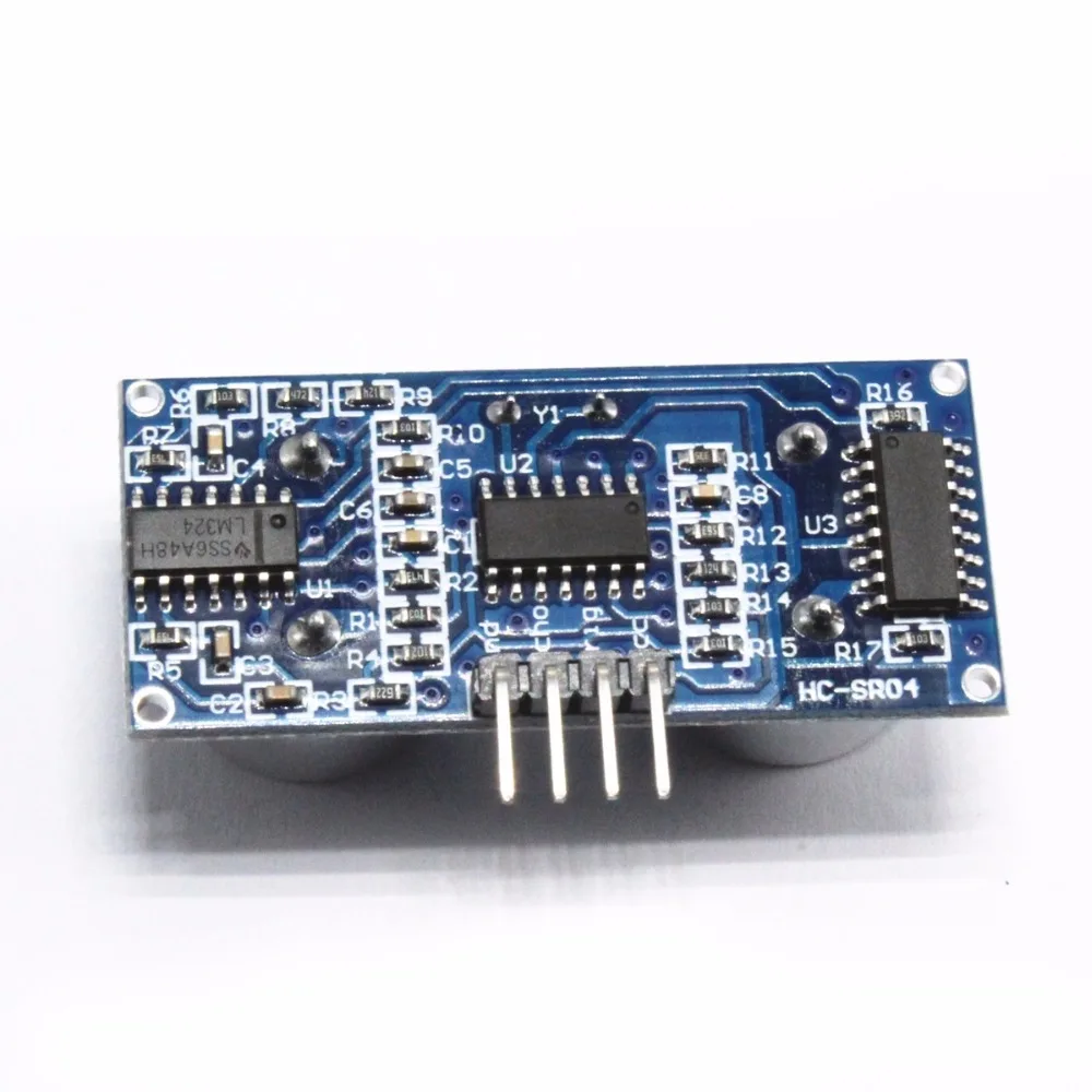 HC-SR04 Voice Sound Detection Sensor Module Intelligent Smart Robot Helicopter Airplane Boart Car For Arduino DIY Kit
HC-SR04 Voice Sound Detection Sensor Module Intelligent Smart Robot Helicopter Airplane Boart Car For Arduino DIY Kit