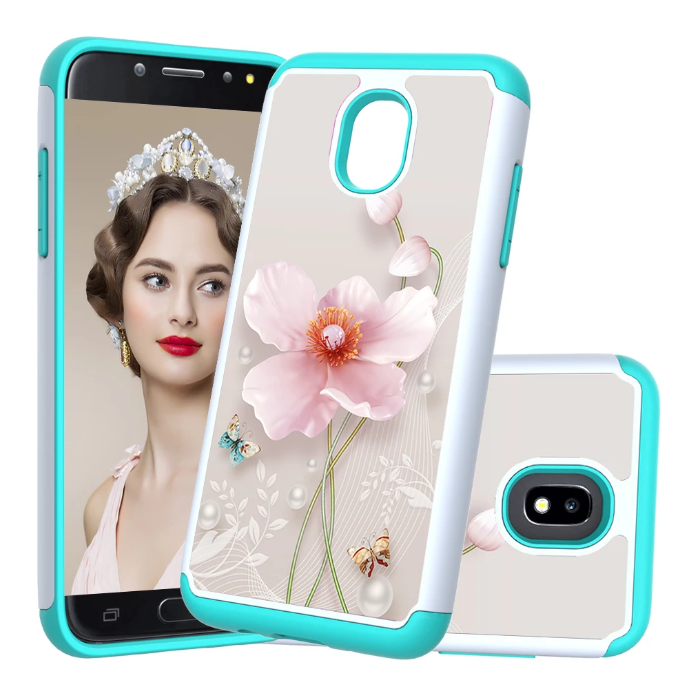 HYYGEDeal 2 в 1 прочные противоударные чехлы для телефонов Samsung Galaxy J3 2018 J7 2018|Бамперы| |