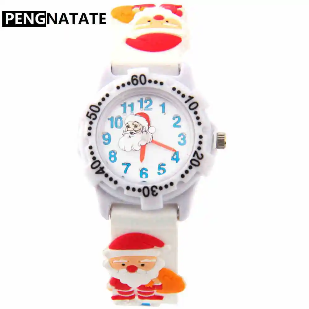 PENGNATATE Fashion Kids Watches Lovely Children Watch 3D Cartoon Santa Claus Bracelet Silicone Wristwatches Cute Christmas Gifts
PENGNATATE Fashion Kids Watches Lovely Children Watch 3D Cartoon Santa Claus Bracelet Silicone Wristwatches Cute Christmas Gifts