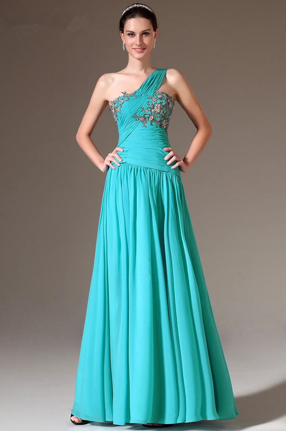 Mint Green Evening Dresses A-line One-shoulder Chiffon Lace Beaded Slit Sexy Long Evening Gown Prom Dresses Robe De Soiree
Mint Green Evening Dresses A-line One-shoulder Chiffon Lace Beaded Slit Sexy Long Evening Gown Prom Dresses Robe De Soiree