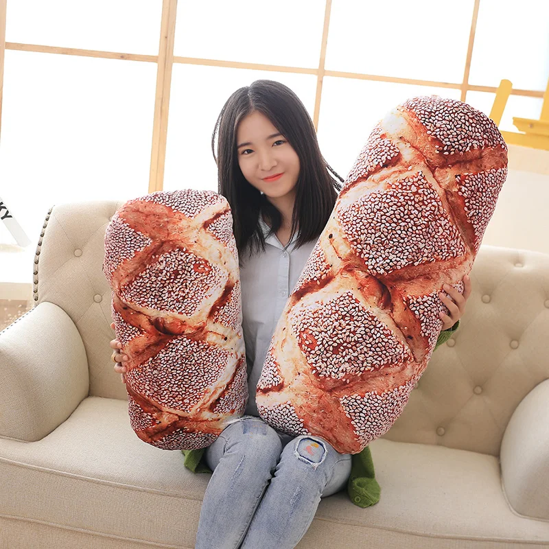 2018 New 1pcs 60cm Creative Simulation Plush Bread Shape Pillow Plush Nap Pillow Cushion Christmas Birthday Gift for Children
2018 New 1pcs 60cm Creative Simulation Plush Bread Shape Pillow Plush Nap Pillow Cushion Christmas Birthday Gift for Children